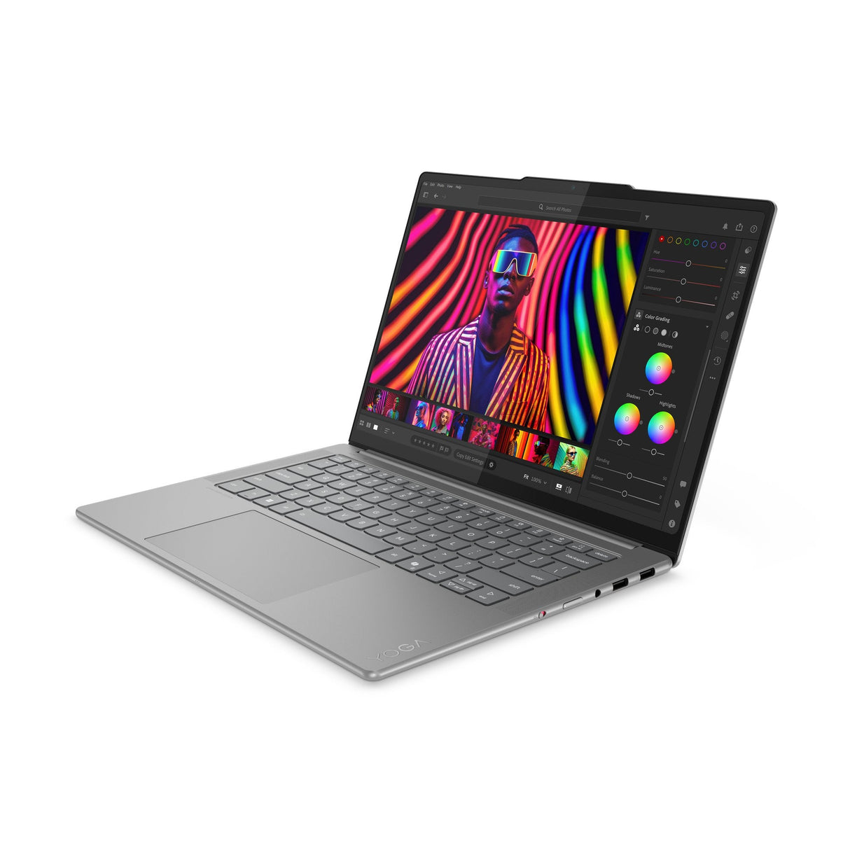 Portátil Lenovo Yoga Pro 7 14iah10 - 14 2.8k Oled Ult 9 285h 32 1tb W11 Grey