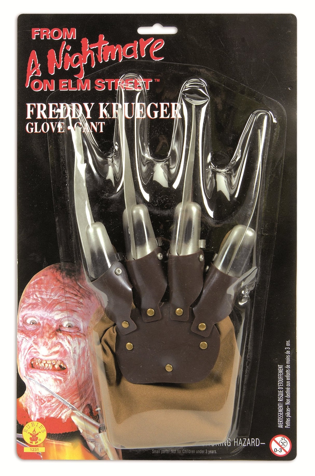 Guante Freddy Krueger Pesadilla En Elm Street Adulto