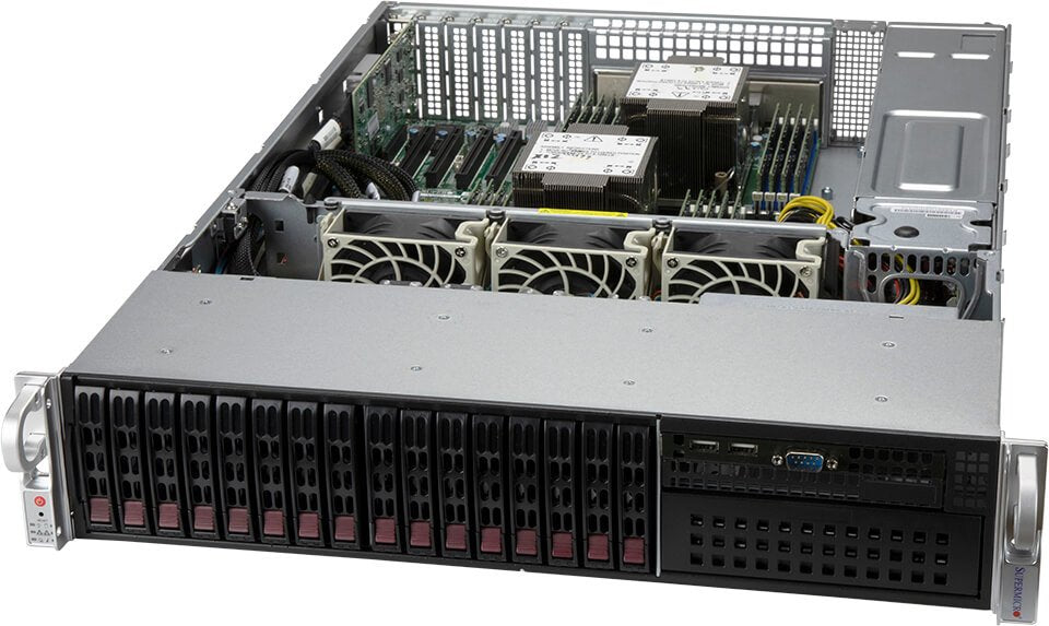EAN 672042438945 - Supermicro SYS-220P-C9R servidor barebone Intel C621A LGA 4189 Bastidor (2U) Negro imagen 1