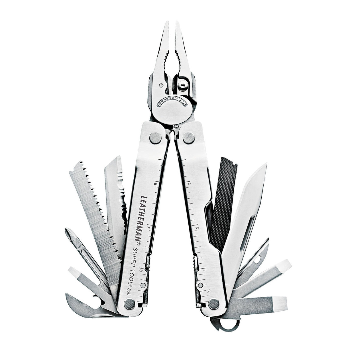 Multiherramienta Leatherman Super Tool 300 De Acero Inoxidable, 19 Herramientas 831148