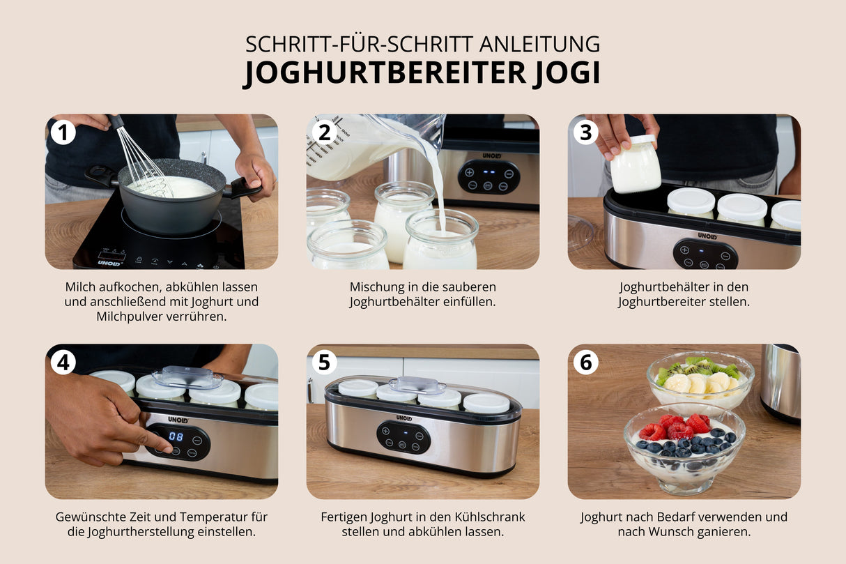Unold 38726 Jogi Joghurtbereiter