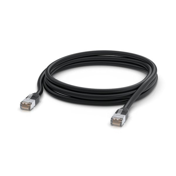 Ubiquiti Networks Uacc-Cable-Patch-Outdoor-3m-Bk Cable De Red Negro Cat5e S/Utp (Stp)