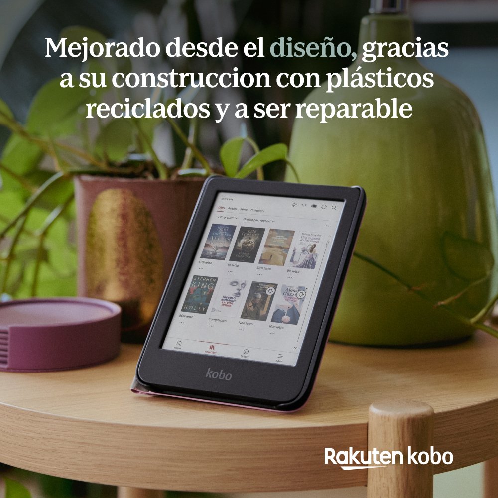 EAN 0681495009541 - Rakuten Kobo Clara Colour lectore de e-book Pantalla táctil 16 GB Wifi Negro imagen 16