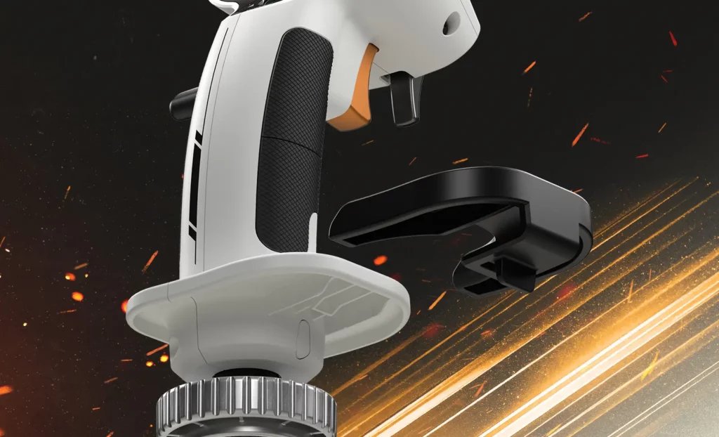 EAN 3362932916741 - Thrustmaster Sol-R 2 HOSAS Space Sim Duo Negro, Blanco USB Palanca de vuelo Analógico/Digital PC imagen 5