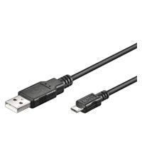Wentronic Cable Usb A Micro-Usb 1.80m Negro