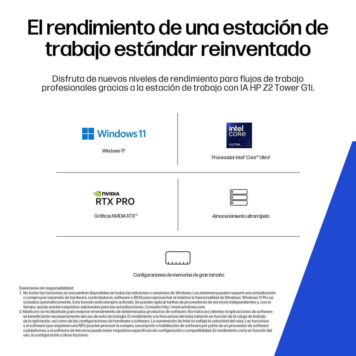 Pc Workstation Hp Z2 Tower G1i Desktop Wolf Pro Security Edition Negro