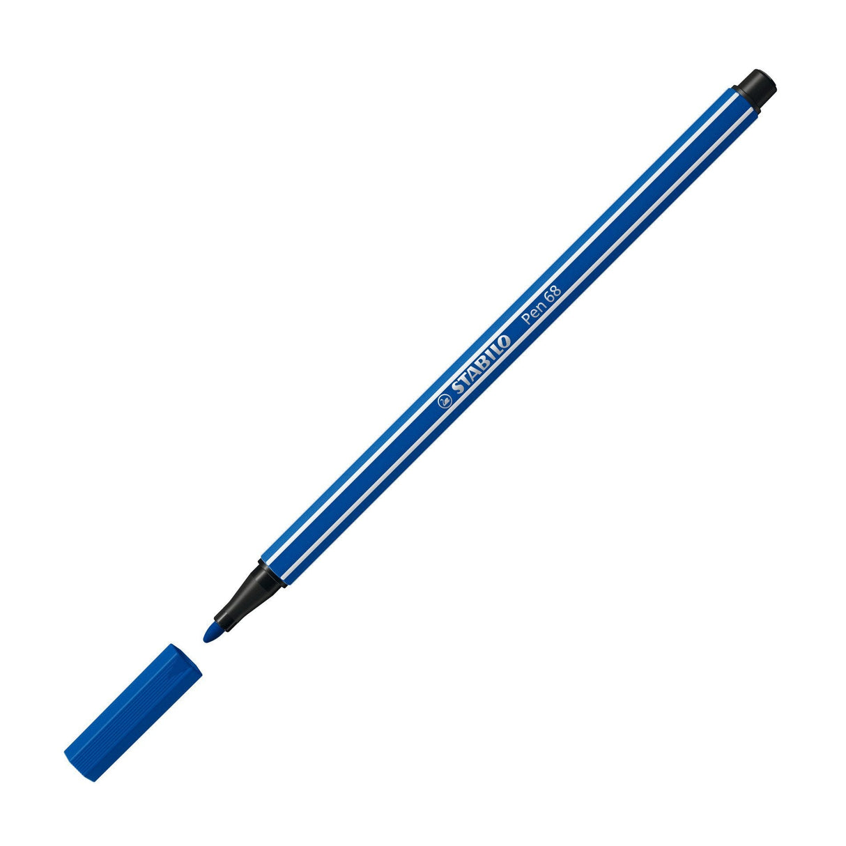 Stabilo Pen 68 Rotulador Azul Marino -10u-
