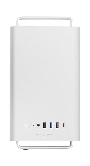 Caja Gaming Minitorre Mars Gaming Mc-Elite Blanca