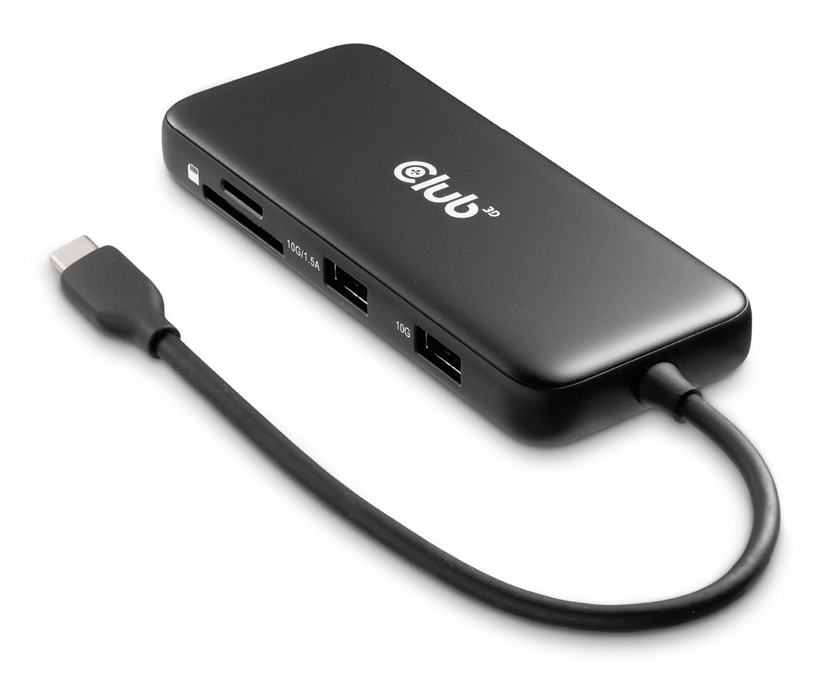 EAN 8719214473488 - CLUB3D CSV-2551 base para portátil y replicador de puertos Alámbrico USB Tipo C Negro imagen 1