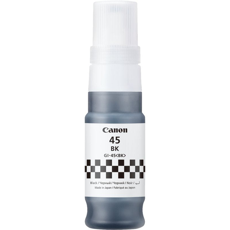 EAN 4549292222364 - Canon GI-45BK cartucho de tinta 1 pieza(s) Original Negro imagen 1