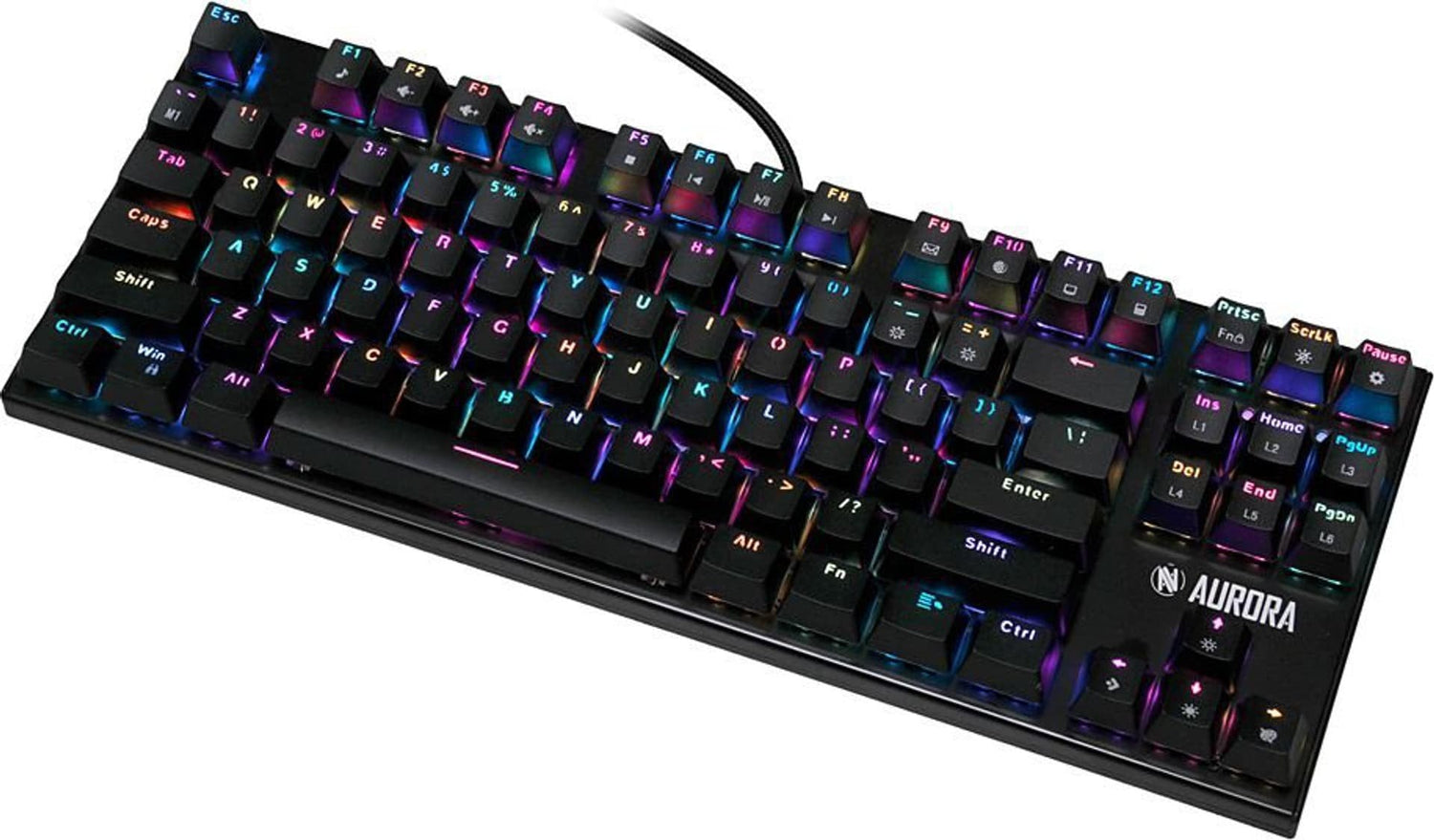 EAN 5903968680008 - iBox IKGMK2R teclado Juego USB QWERTY Inglés de EE. UU. Negro imagen 13