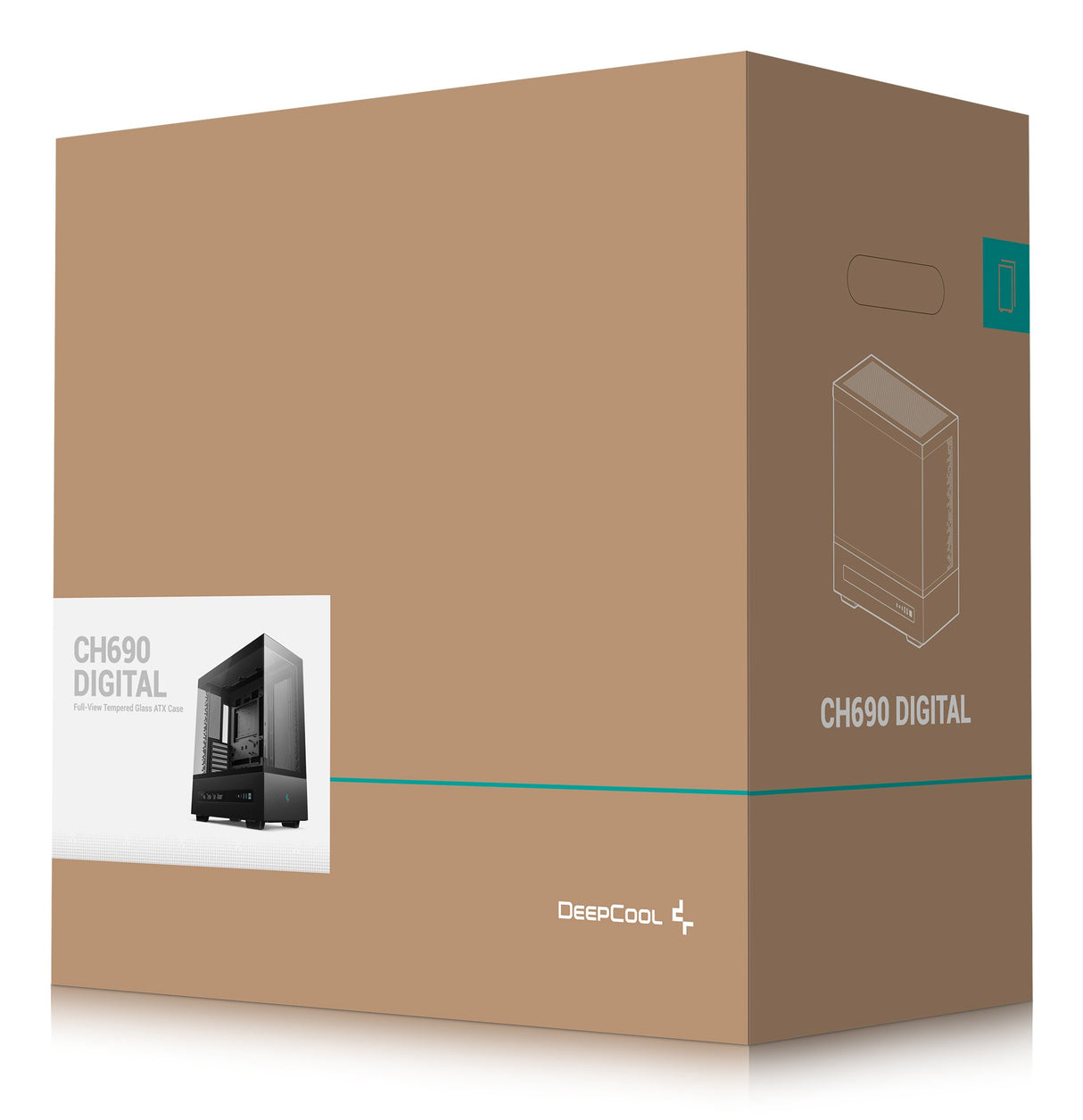 EAN 6933412774037 - DeepCool CH690 DIGITAL Torre Negro imagen 11