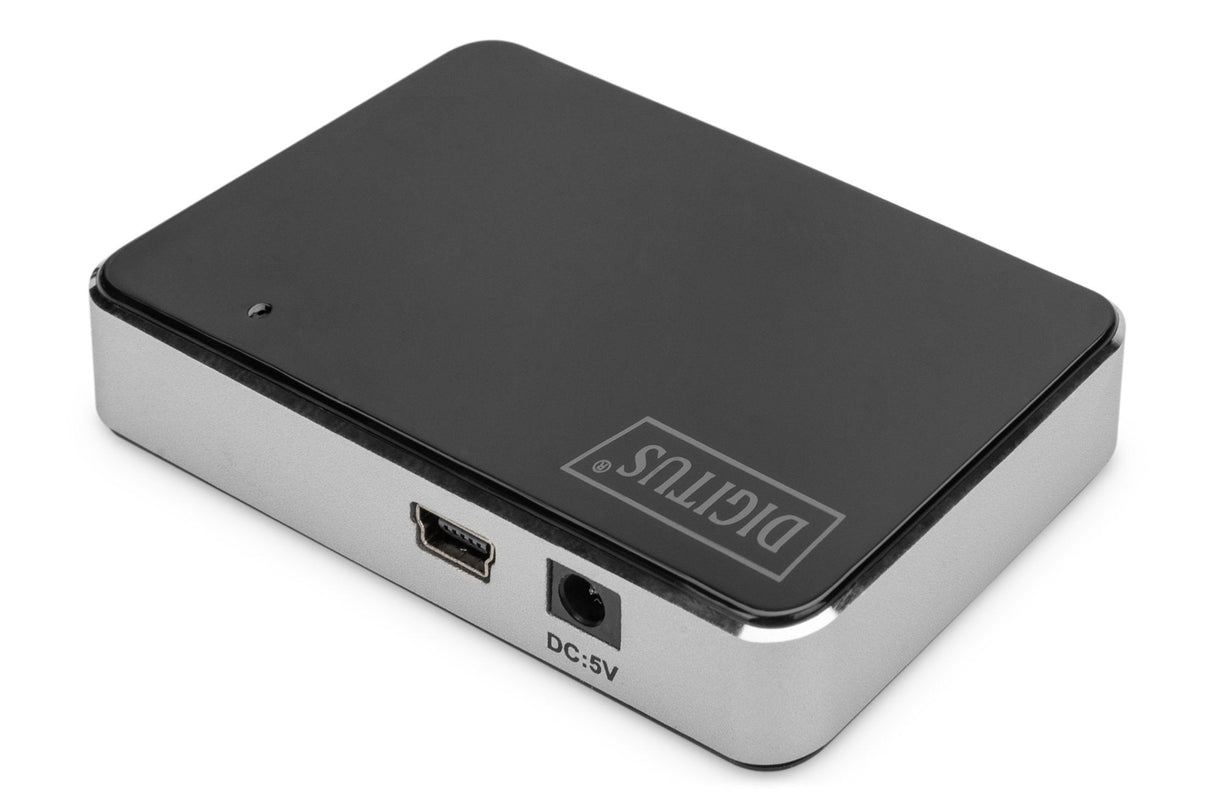 Digitus Hub 4 Puertos Usb 2.0 Negro Da-70220
