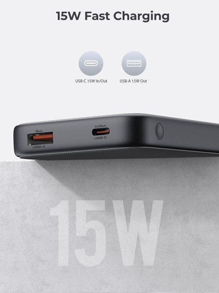 Aukey 10 000 Mah Usb-C 15w Pb-Y46