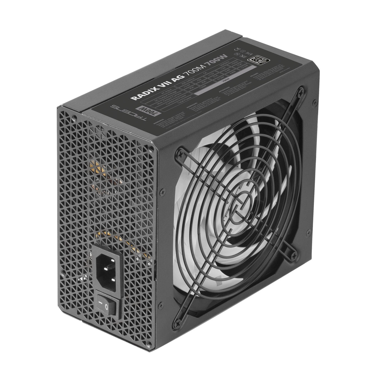 EAN 8435693102700 - Tacens RADIX VII AG 700M unidad de fuente de alimentación 20+4 pin ATX imagen 3