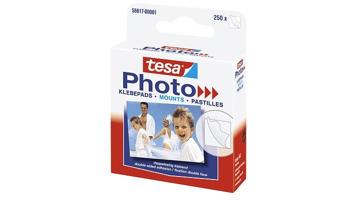EAN 4042448026354 - TESA 56617 esquina para fotos 250 pieza(s) Transparente imagen 1