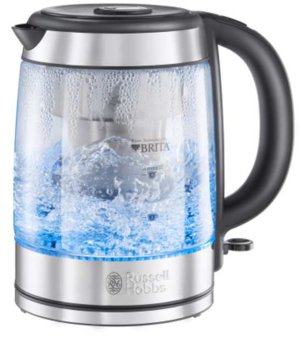 EAN 4008496939510 - Russell Hobbs Clarity tetera eléctrica 1,5 L 2200 W Acero inoxidable, Transparente imagen 1