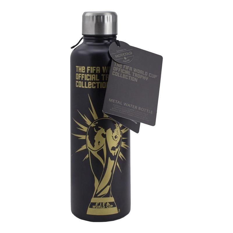 Paladone Pp10275fi Bidón De Agua Uso Diario 500 Ml Acero Inoxidable Negro