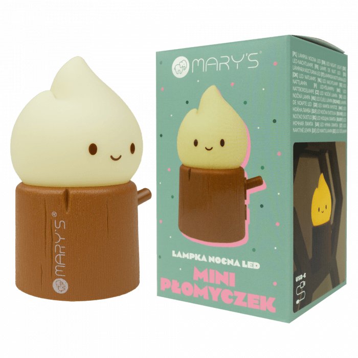 Lámpara Nocturna Led Recargable Modelo Mini Llama