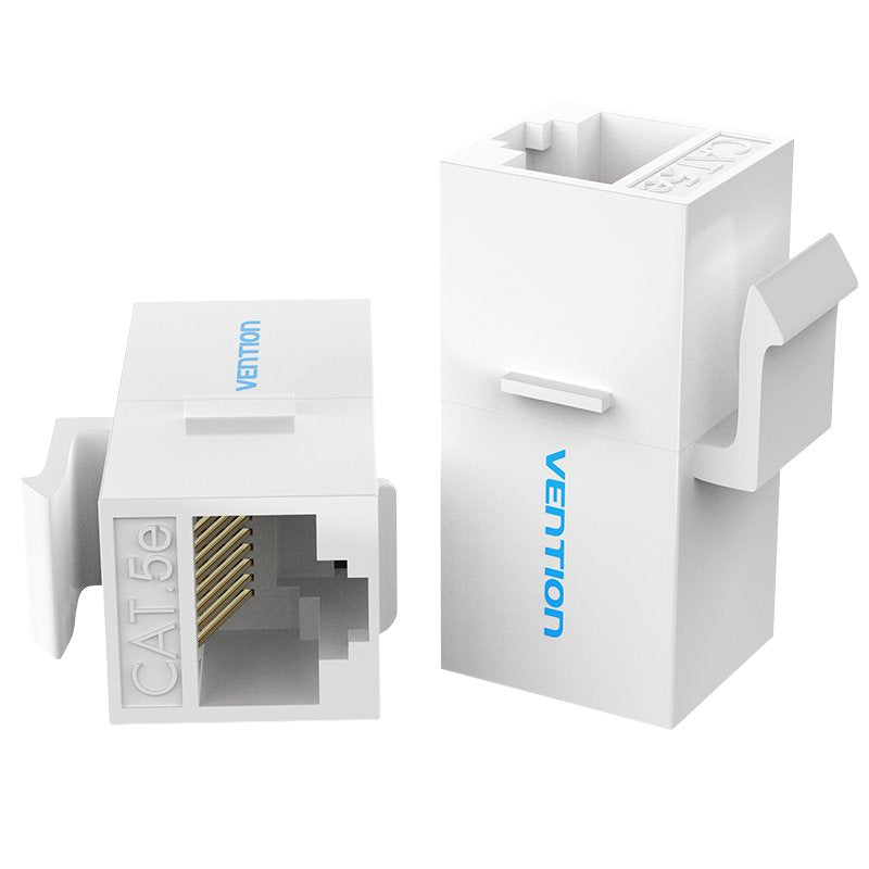 Adaptador Conector Rj45 Vdd-B07-W Cat5 Utp Rj45 Hembra Rj45 Hembra Blanco