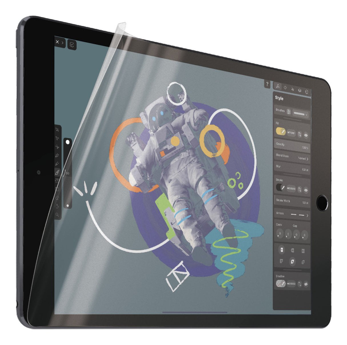 EAN 5715685000362 - PanzerGlass ® GraphicPaper® Screen Protector iPad 10.2'' (2019-2021) | Ultra-Wide Fit Protector de pantal imagen 1