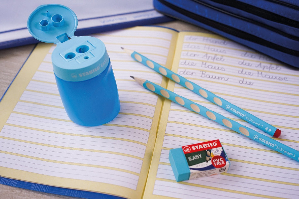 Stabilo Lapiz Easygraph S Diestros 326 Hb Petróleo -12u-