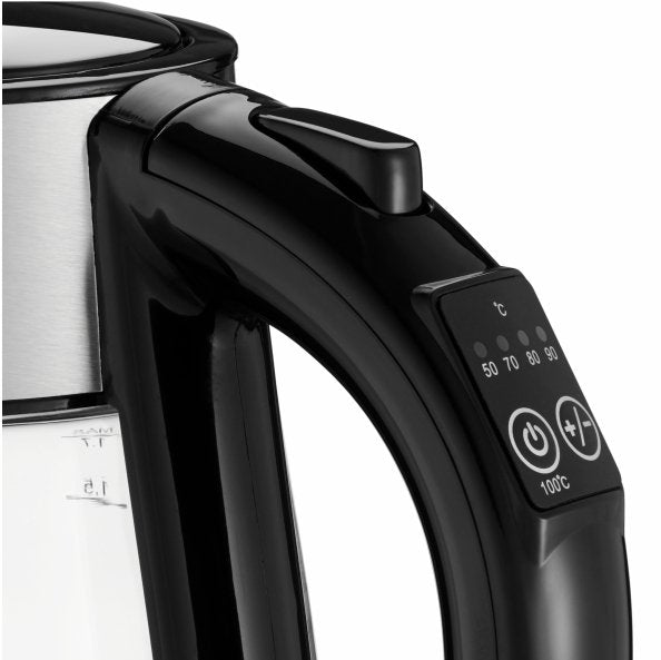 Tetera Zelmer Zck8026 Eléctrica 1,7 L 2200 W Negro, Transparente