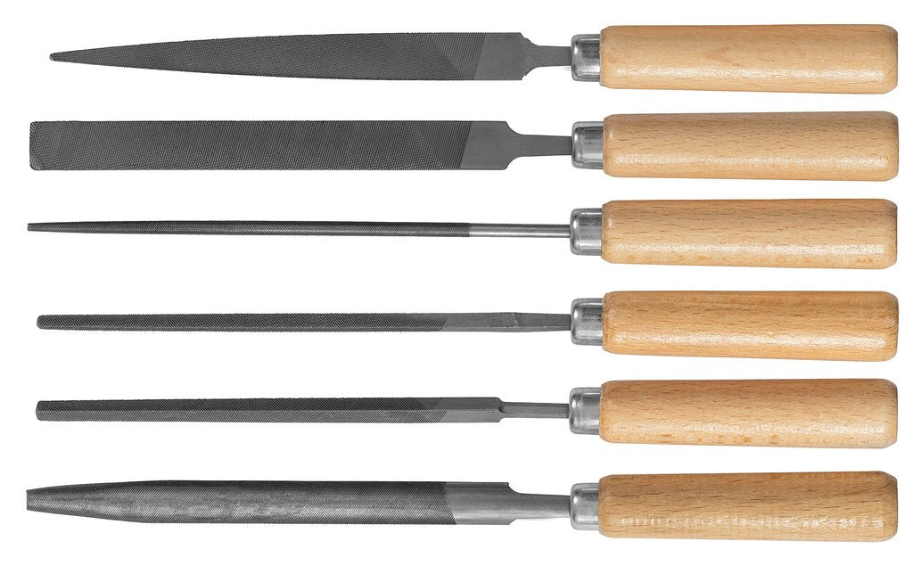 Gedore Juego De Limas Para Llaves Rojas, 6 Piezas R93000006