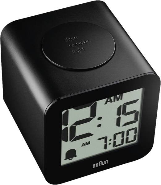 Braun Bc 25 Bp Schwarz Quarzwecker Mit Sprachausgabe