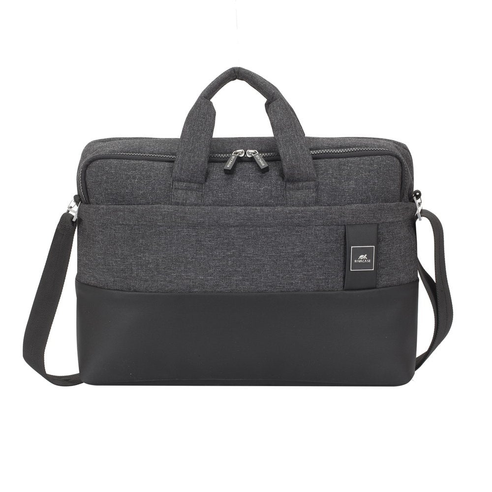 Maletín Rivacase Lantau 15.6" Negro, Gris