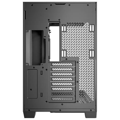Caja Pc Antec C8 Curve Wood E-Atx Negro 2xvent 160 Mm 1x140mm 2xusb Sn Fuente
