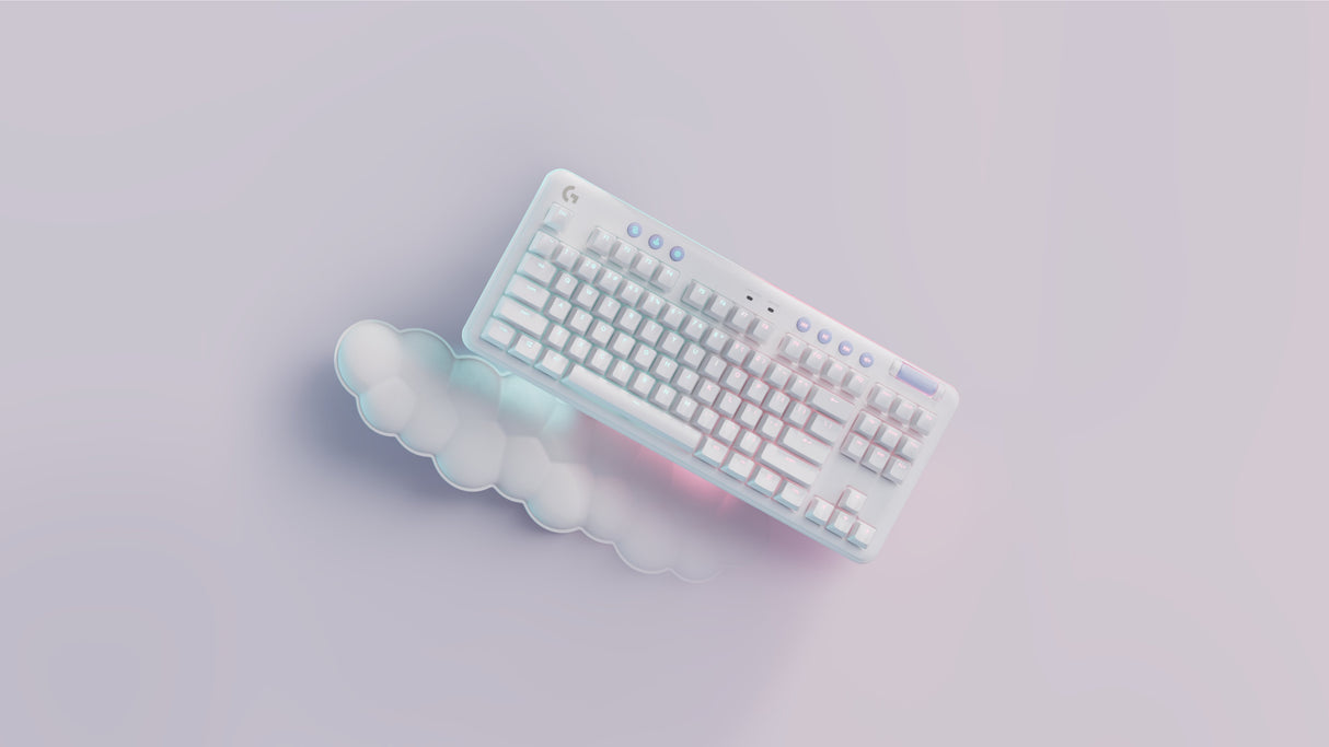 EAN 5099206100749 - Logitech G 920-010689 teclado Juego RF Wireless + Bluetooth QWERTY Nórdico Blanco imagen 6