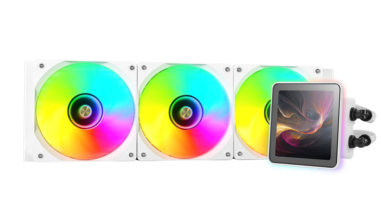 EAN 8435693110736 - Mars Gaming ML-VISIONPRO360W Procesador Sistema de refrigeración líquida todo en uno 12 cm Blanco 1 pieza imagen 6