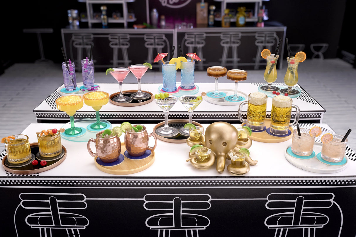 Mga Entertainment Mga'S Miniverso Make It Mini Happy Hour Mini Collectibles, Artesan Artículos Ordenados 513841-Euc