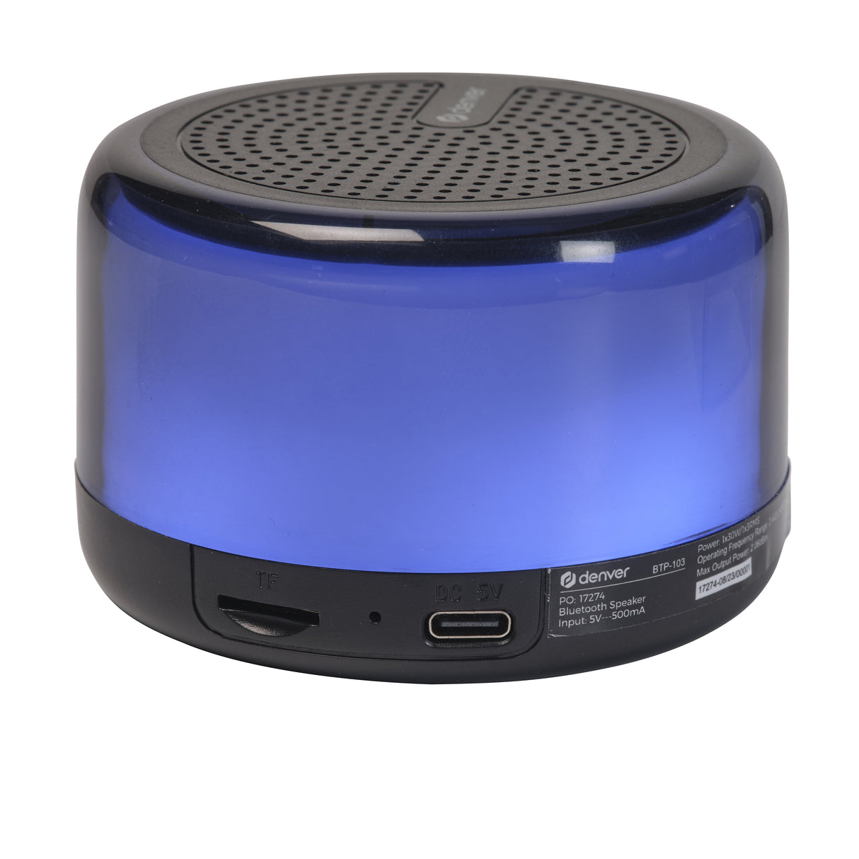 Altavoz Bluetooth Denver Btp 103 30w