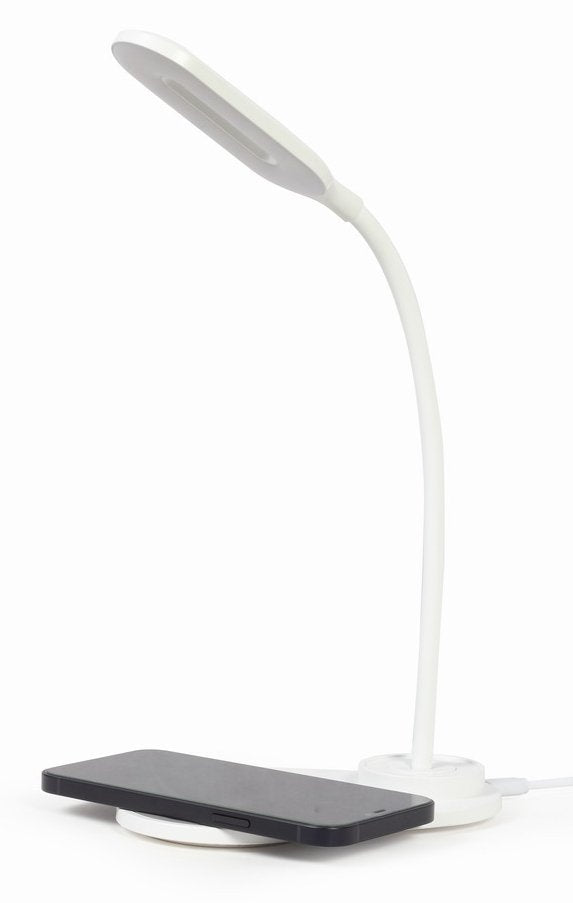 EAN 8716309121613 - Gembird TA-WPC10-LED-01-MX lámpara de mesa Negro, Blanco imagen 4