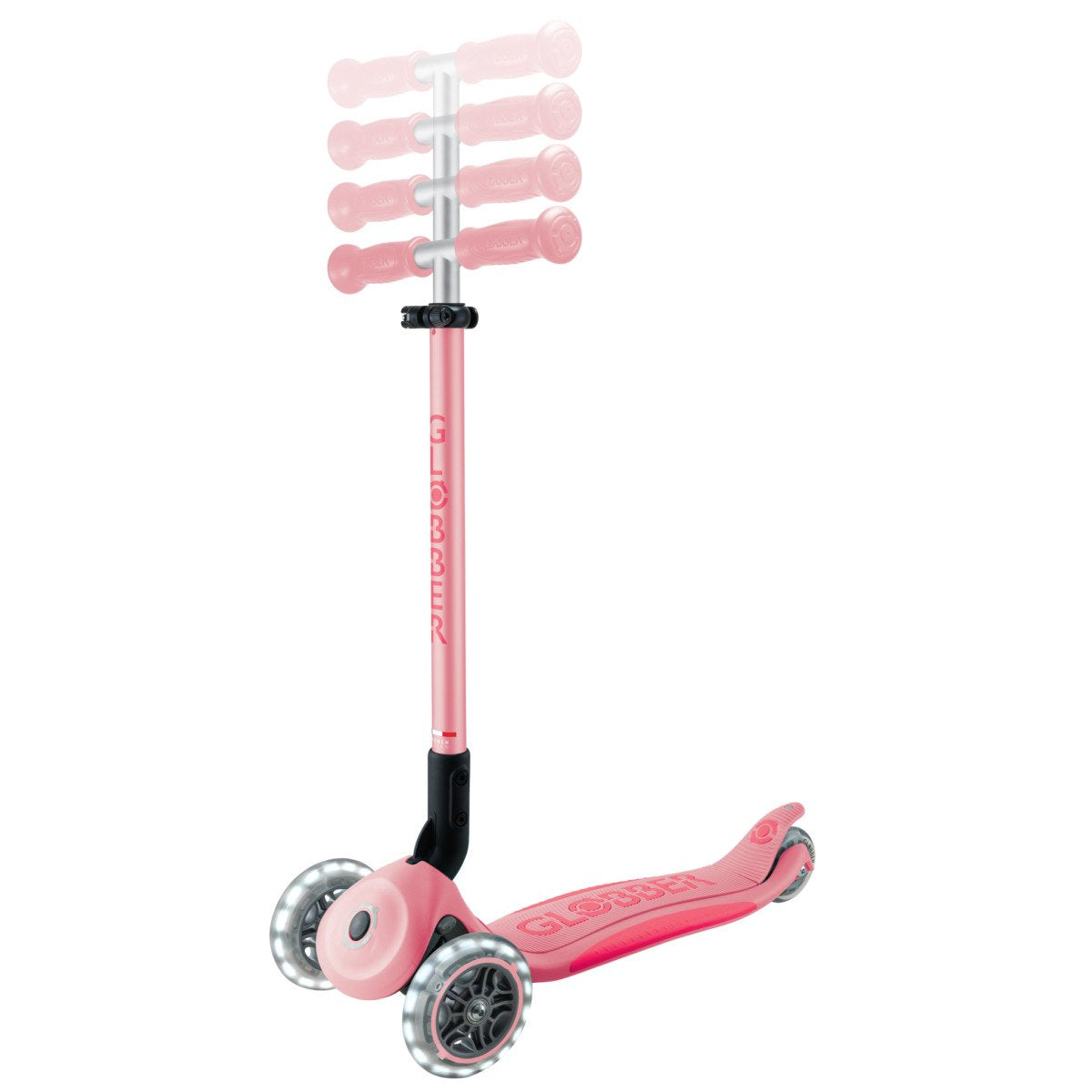 EAN 4895224409731 - Globber Primo Foldable Plus Lights Niños Patinete clásico Rosa imagen 3