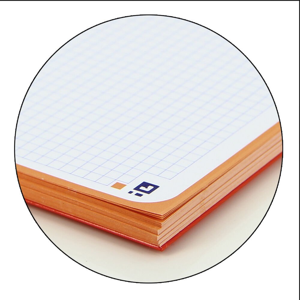 Oxford Cuaderno Europeanbook 1 School Classic Microperforado 80 Hojas 5x5 Tapas Extraduras A4+ Melocoton -5u-