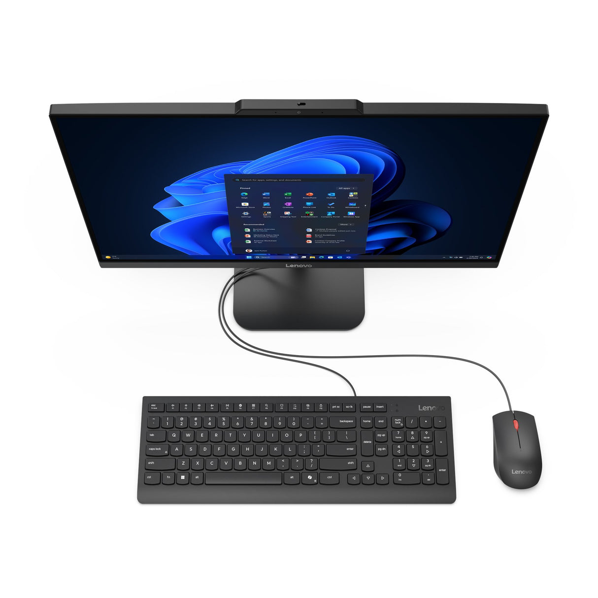 EAN 0198155401459 - Lenovo V100 Intel® N N100 60,5 cm (23.8") 1920 x 1080 Pixeles PC todo en uno 8 GB DDR4-SDRAM 512 GB SSD W imagen 2