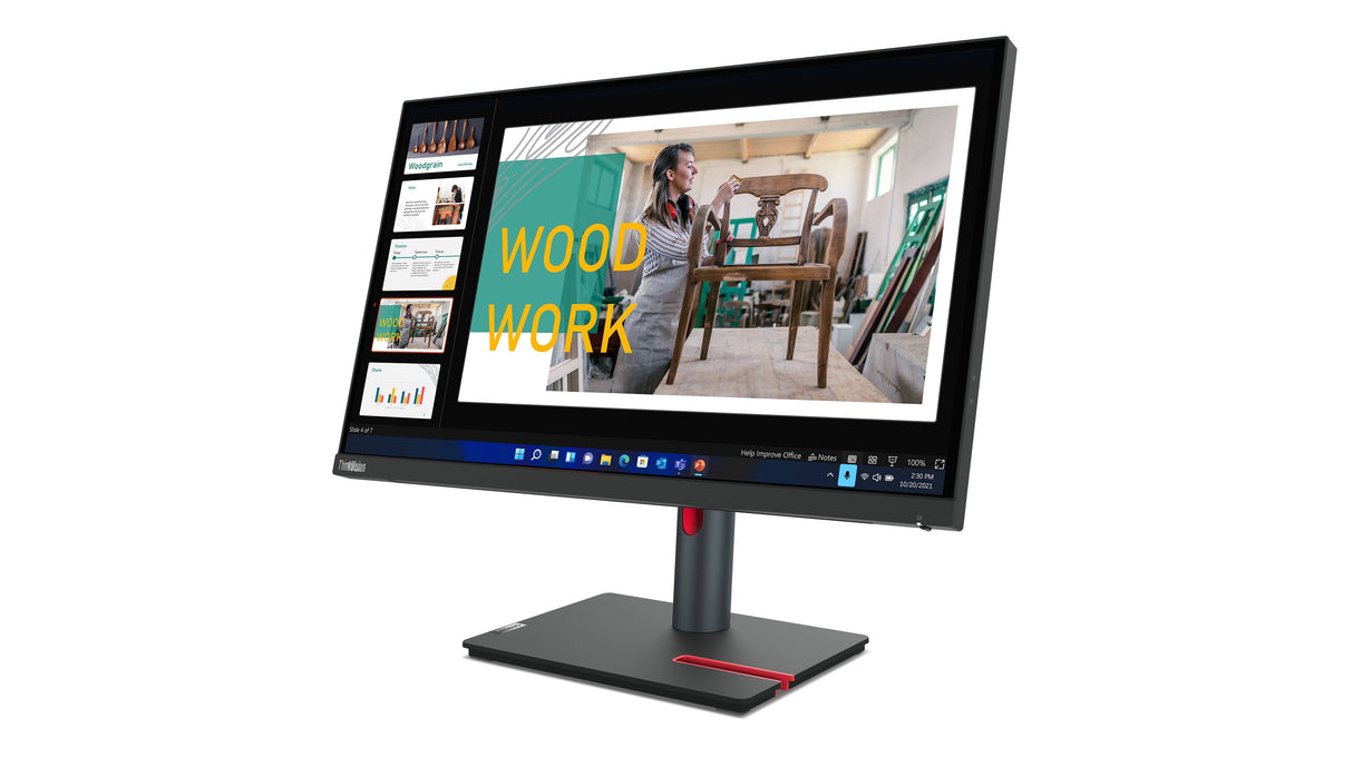EAN 0196380977176 - Lenovo ThinkVision P24q-30 LED display 60,5 cm (23.8") 2560 x 1440 Pixeles Quad HD Negro imagen 7