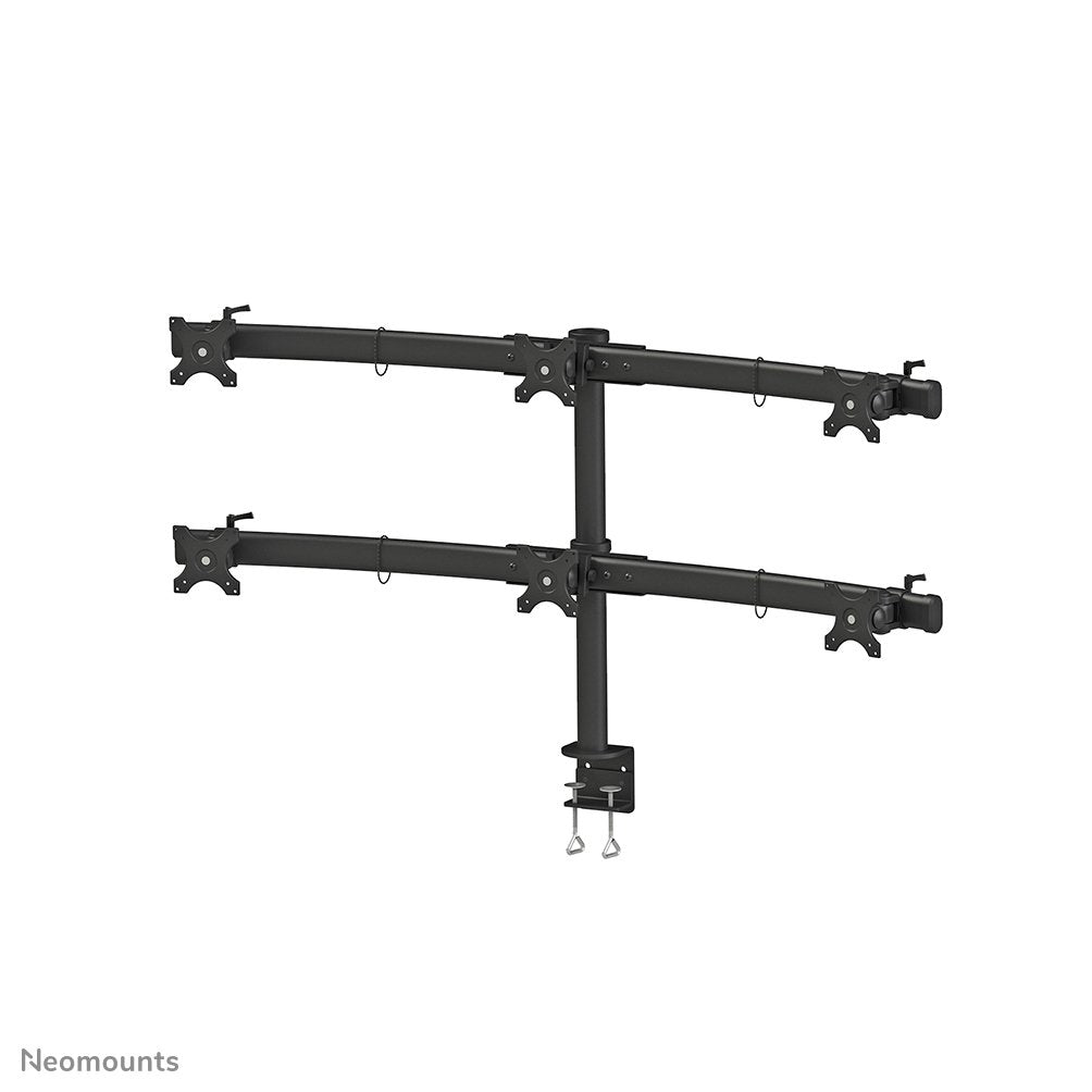 EAN 8717371445560 - Neomounts FPMA-D700D6 soporte para monitor 68,6 cm (27") Escritorio Negro imagen 2