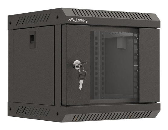 Armario Instalación Rack Colgante 10 Pulgadas 4u 300x300 Negro