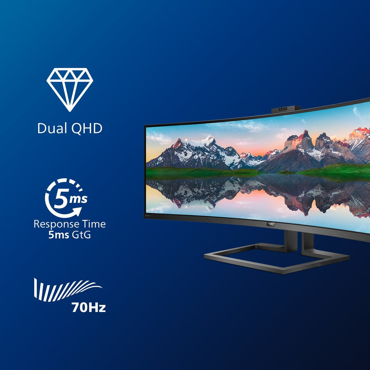 Philips Brilliance 499p9h/00 49" Lcd Superwide Curva
