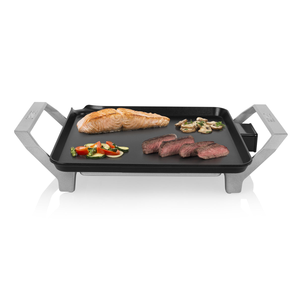 Plancha De Asar Princess Table Chef Premium Compacta 103090 1500w Tamaño 28*28cm