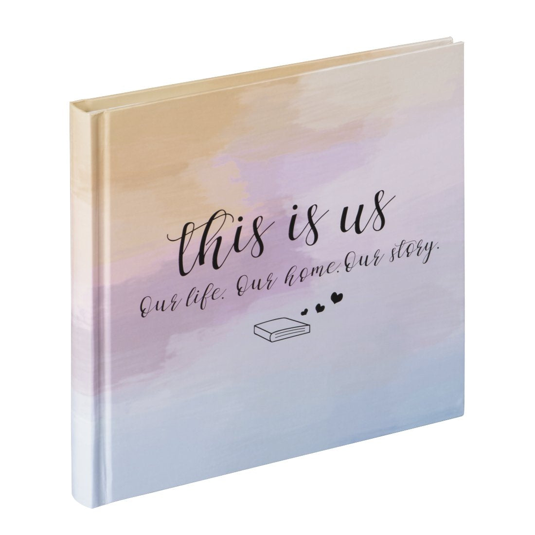 Hama Buch-Album Letterings 18x18 Cm, 30 Weisse Seiten, Us