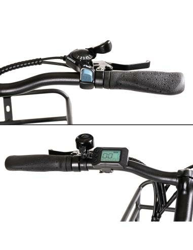 Bicicleta Eléctrica Smatgyro Ebike Sunset Titanium Motor 250w Ruedas 27.5' Titanium