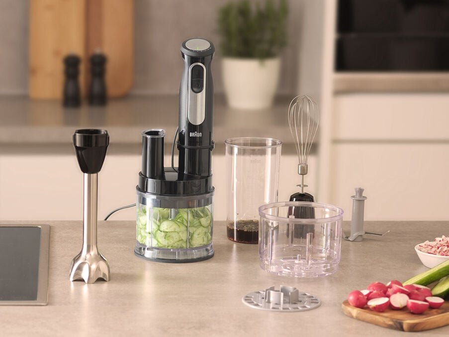 Braun Multiquick 5 Pro Mq55755m, Stabmixer Con 25 Geschwindigkeitsstufen