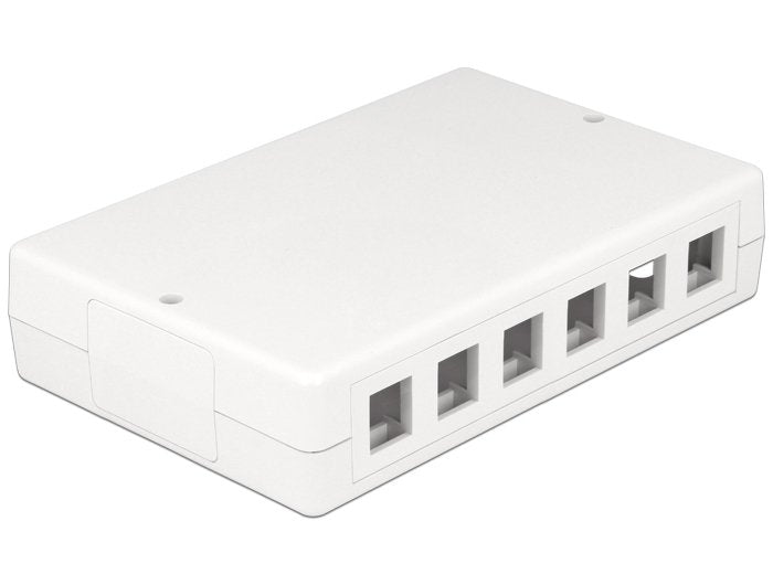 Delock 86172 Keystone Surface Mounted Box 12 Port