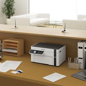 Impresora Epson Ecotank Mono M2120, 3 En 1, A4, 1200 X 2400 Ppp, 32 Ppm, Usb, Wi-Fi, 3 Aã±Os De Garantia Despues Del Registro.
