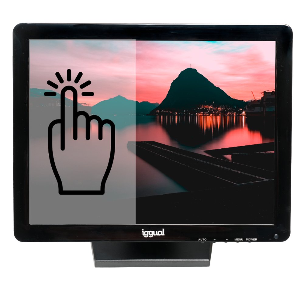 Iggual Mtl17b Monitor Lcd Táctil 17" Sxga Usb
